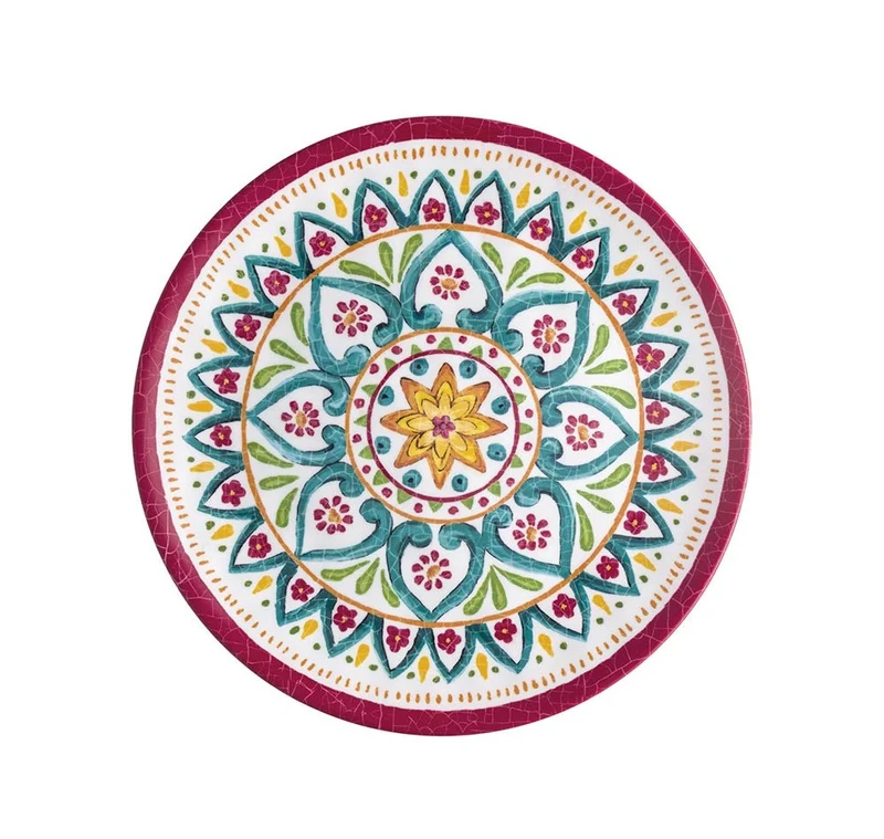 Brandani Maya Ontbijtbord - Melamine - Ø 21,5 cm