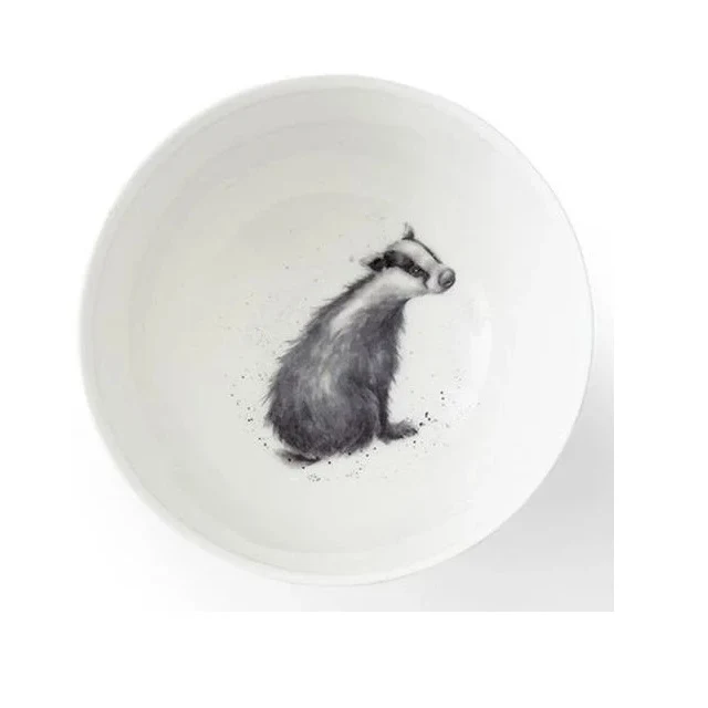 Wrendale Designs Hare Schaaltje - Das - Porselein - Ø 15,5 cm