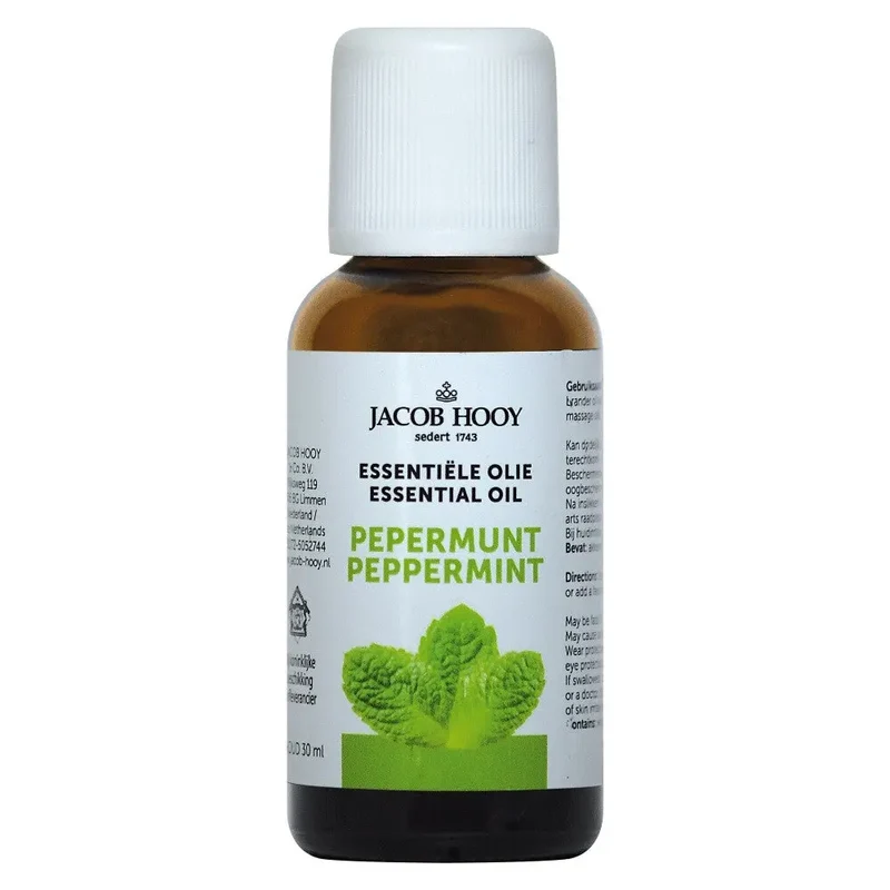 Jacob Hooy Pepermunt Olie - 30ml