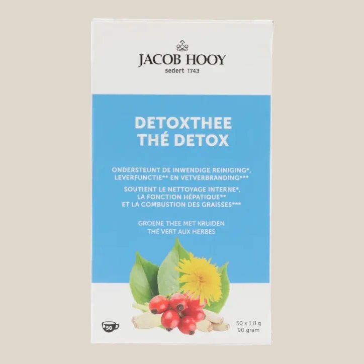 Jacob Hooy Detoxthee - 50 Theezakjes