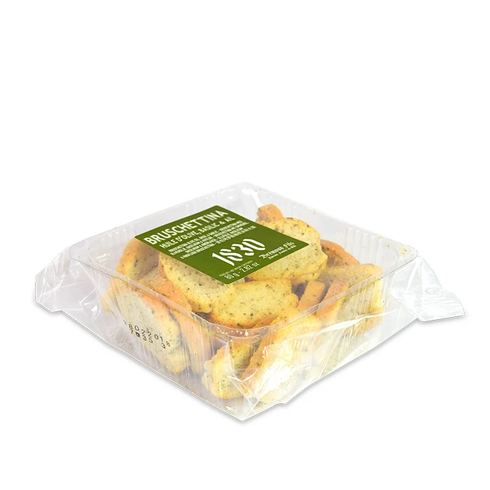Maison Brémond - Bruschettina à l’huile d’olive basilic et ail