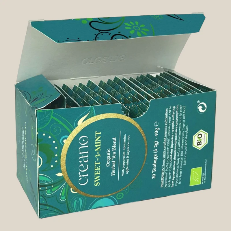 Zoete Mint Thee - Sweet 3 Mint Tea (Biologisch) 20 stuks