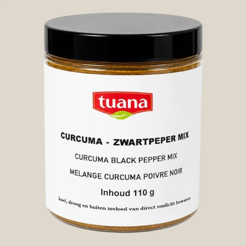 Curcuma – Zwarte peper mix 110 gram