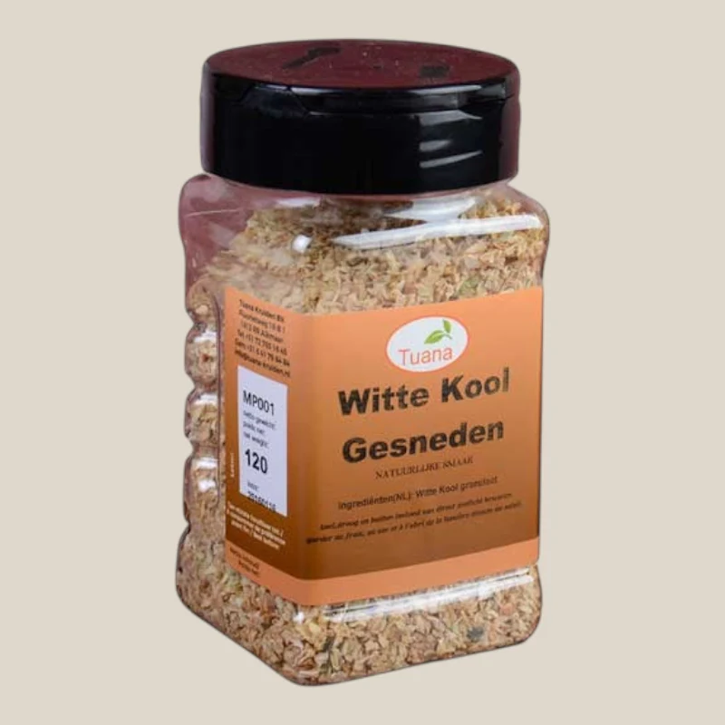Wittekool gedroogd gesneden