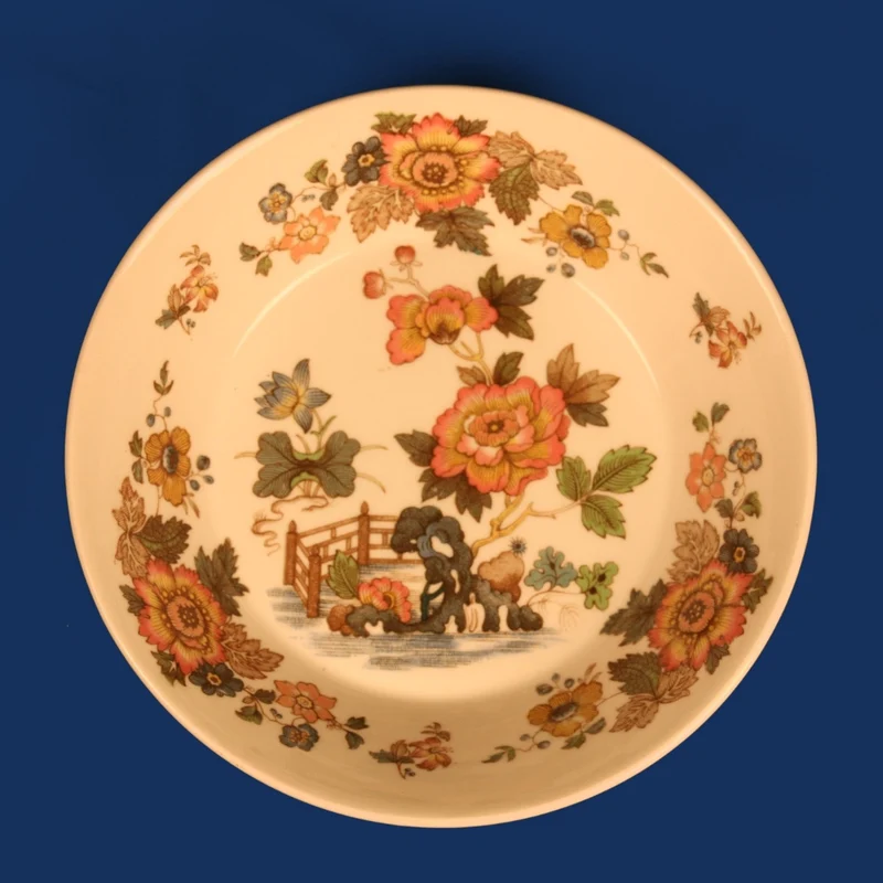 Wedgwood Eastern Flowers Papschaaltje - Ø 13 cm