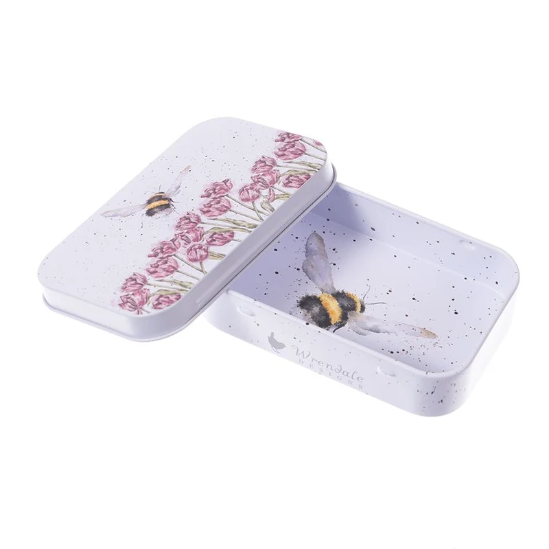 Wrendale Designs Flight of the Bumblebee Blikje - Hommel - Metaal
