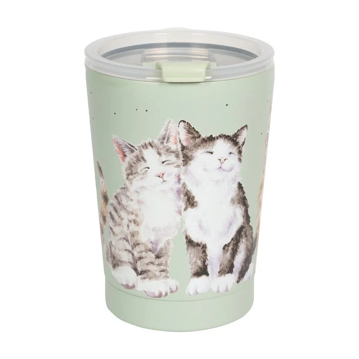 Wrendale Designs Feline Friends Travel Mug - 320 ml