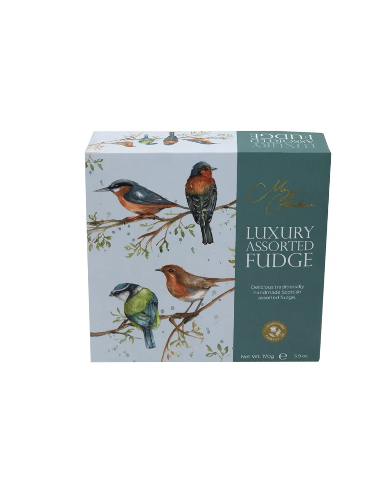 Meg Hawkins Song Birds Assortiment Fudge - Doosje - 170 gram