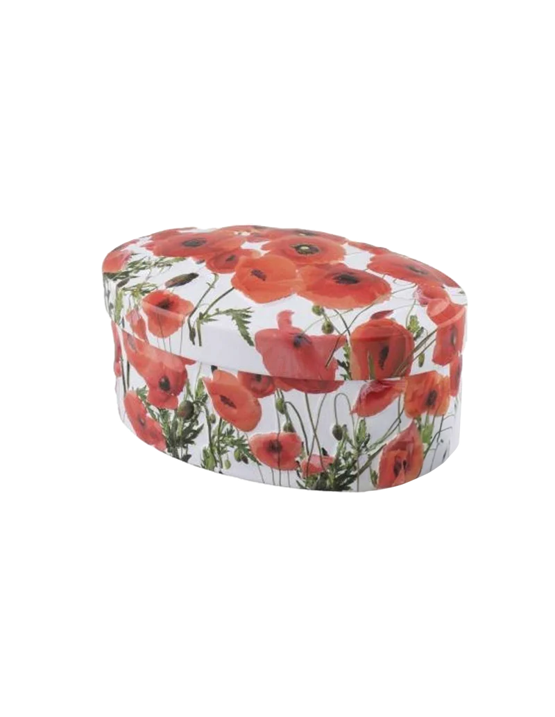 Gardiners of Scotland Flower Vanilla Fudge Blikje - Klaproos - 120 gram