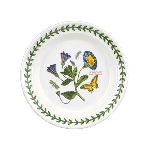 Portmeirion Botanic Garden Gebaksbordje - Trailing Bindweed - Aardewerk - Ø 16,5 cm