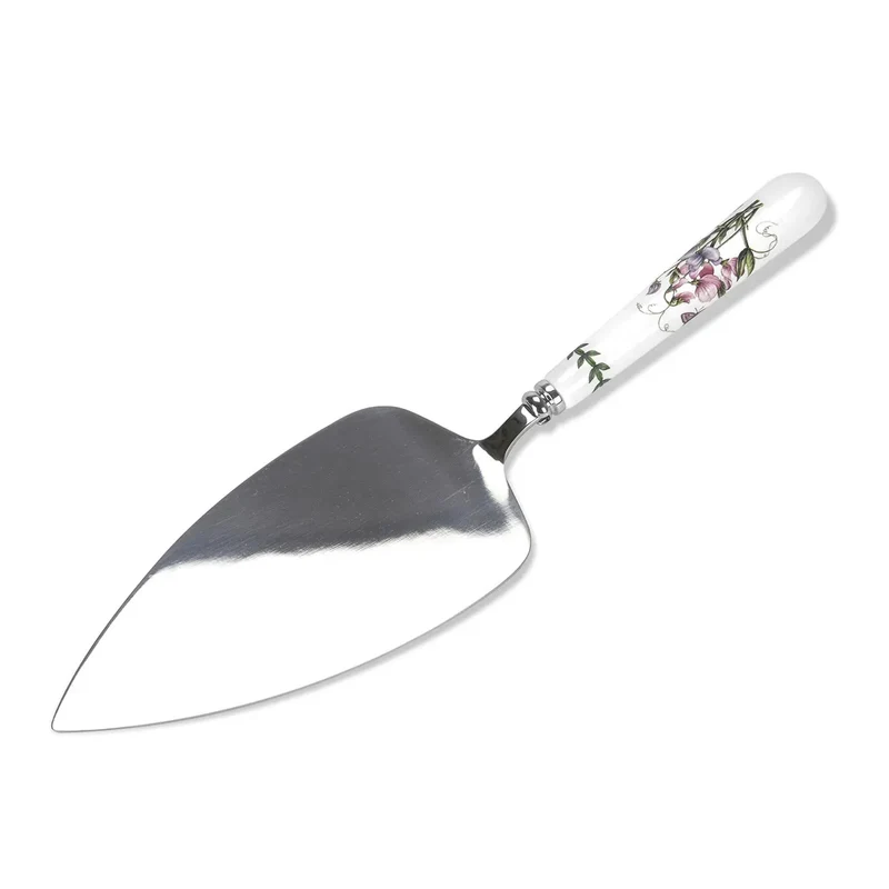 Portmeirion Botanic Garden Taartschep - Porselein/RVS - 26 cm