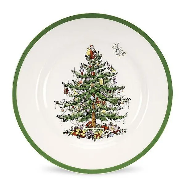 Spode Christmas Tree Dinerbord - Porselein - Kerstmis - Ø 27 cm