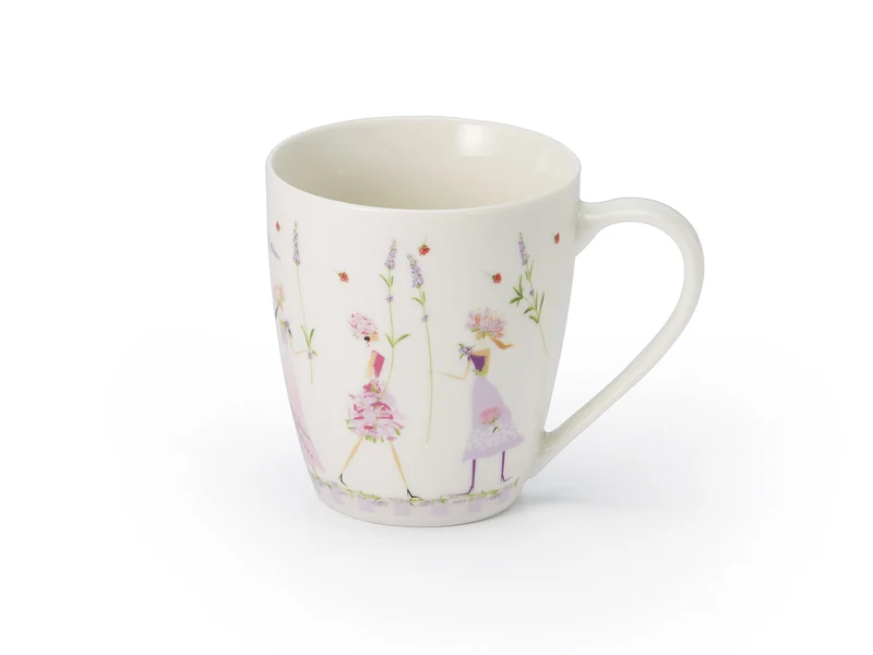 ChaCult Flower Girls Beker - Porselein - 300 ml