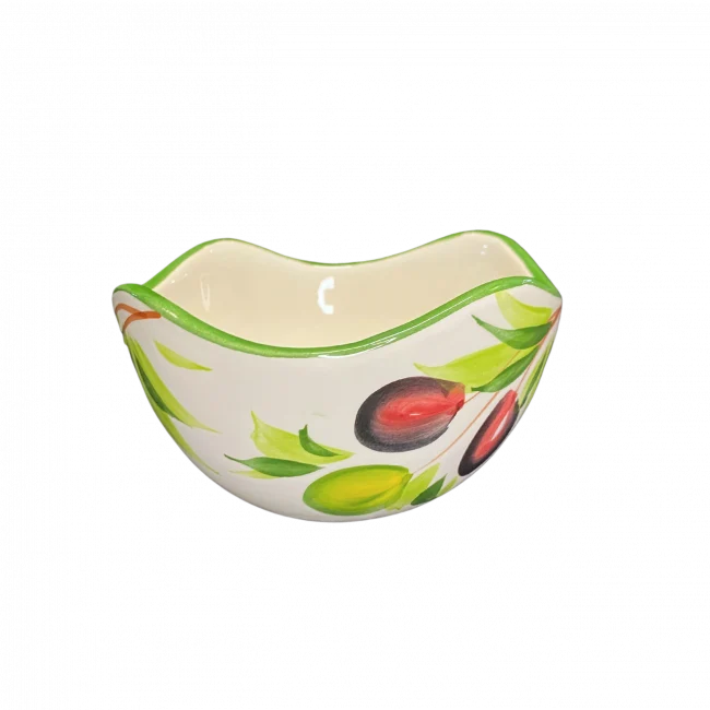 Piccobella Schaal Olijf - Keramiek - 13 cm x 7 cm