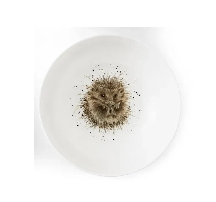 Wrendale Designs Hedgehog Schaaltje - Egel - Porselein - Ø 15,3 cm