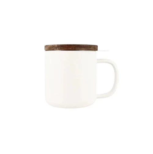 OGO Living Juliet Beker - Wit - Aardewerk - 300 ml