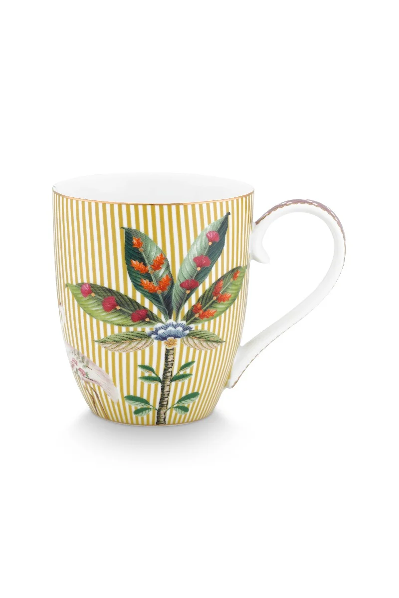 Pip Studio La Majorelle Yellow Beker - Porselein - 450 ml