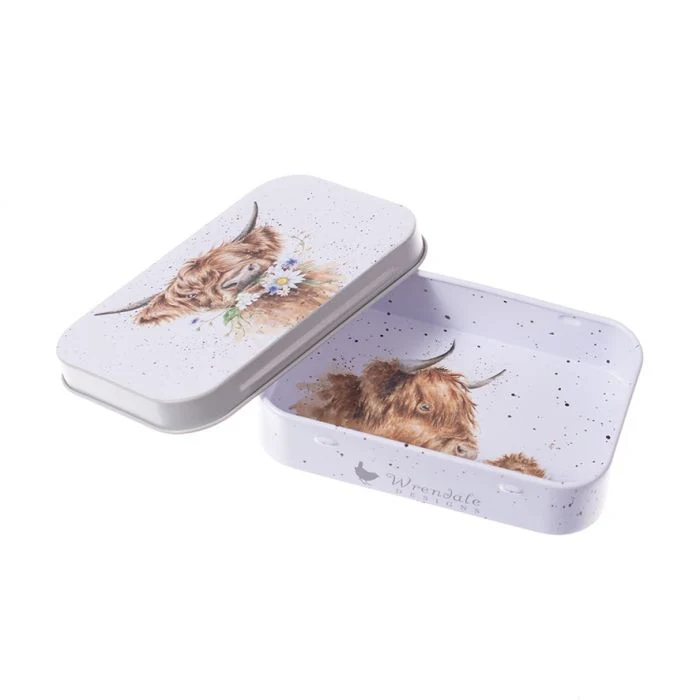 Wrendale Designs Daisy Coo Blikje - Koe - Metaal