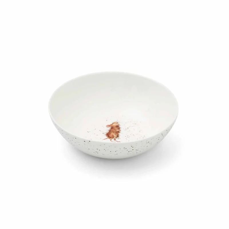 Wrendale Designs Mouse Schaaltje - Muis - Porselein - Ø 15,3 cm