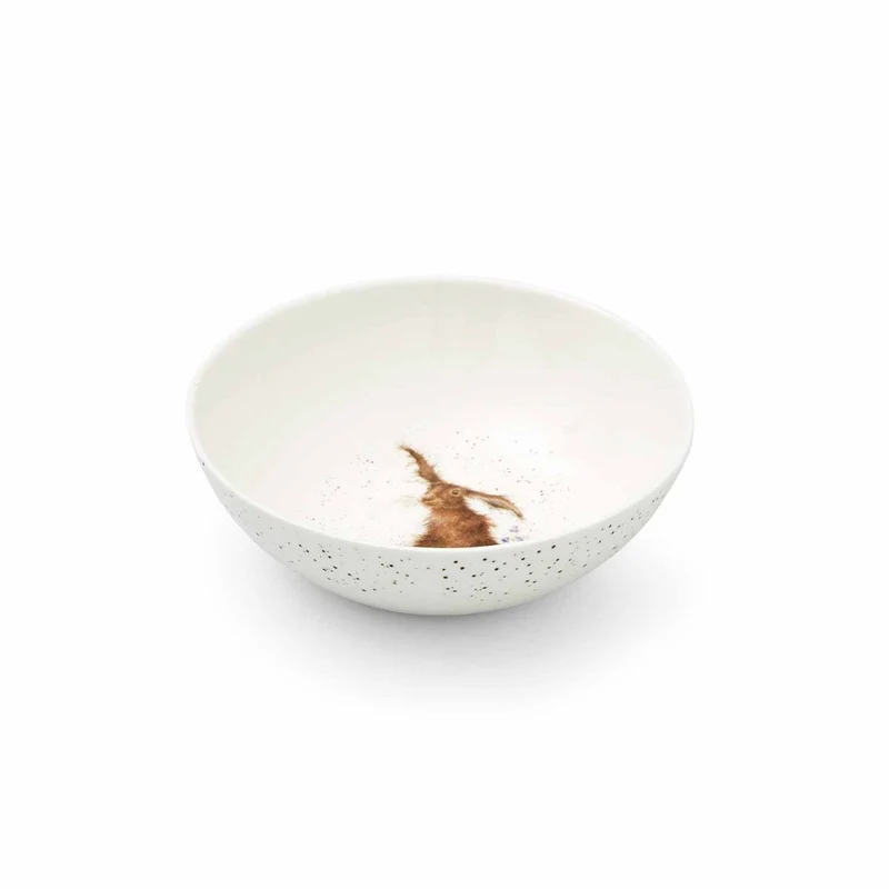 Wrendale Designs Hare Schaaltje - Haas - Porselein - Ø 15,3 cm