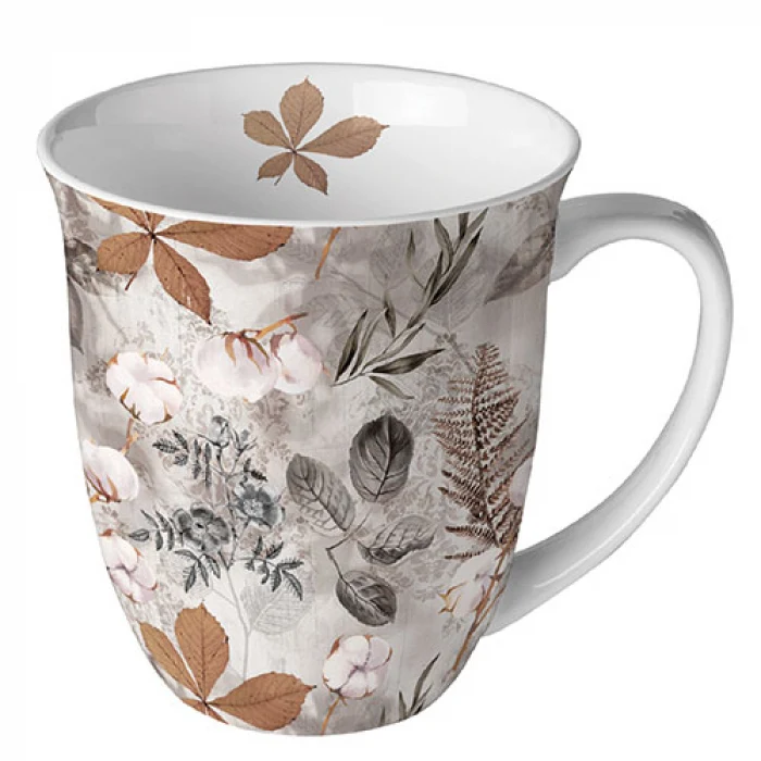 Ambiente Cotton Beker - Fine Bone China - 400 ml