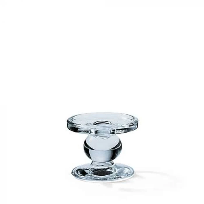 Ambiente Kaarsenhouder - Blauw - Glas - Ø 8,5 cm