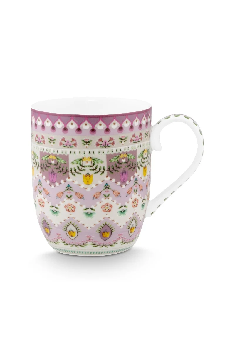 Pip Studio Lily & Lotus Moon Delight Multi Beker - Porselein - 200 ml