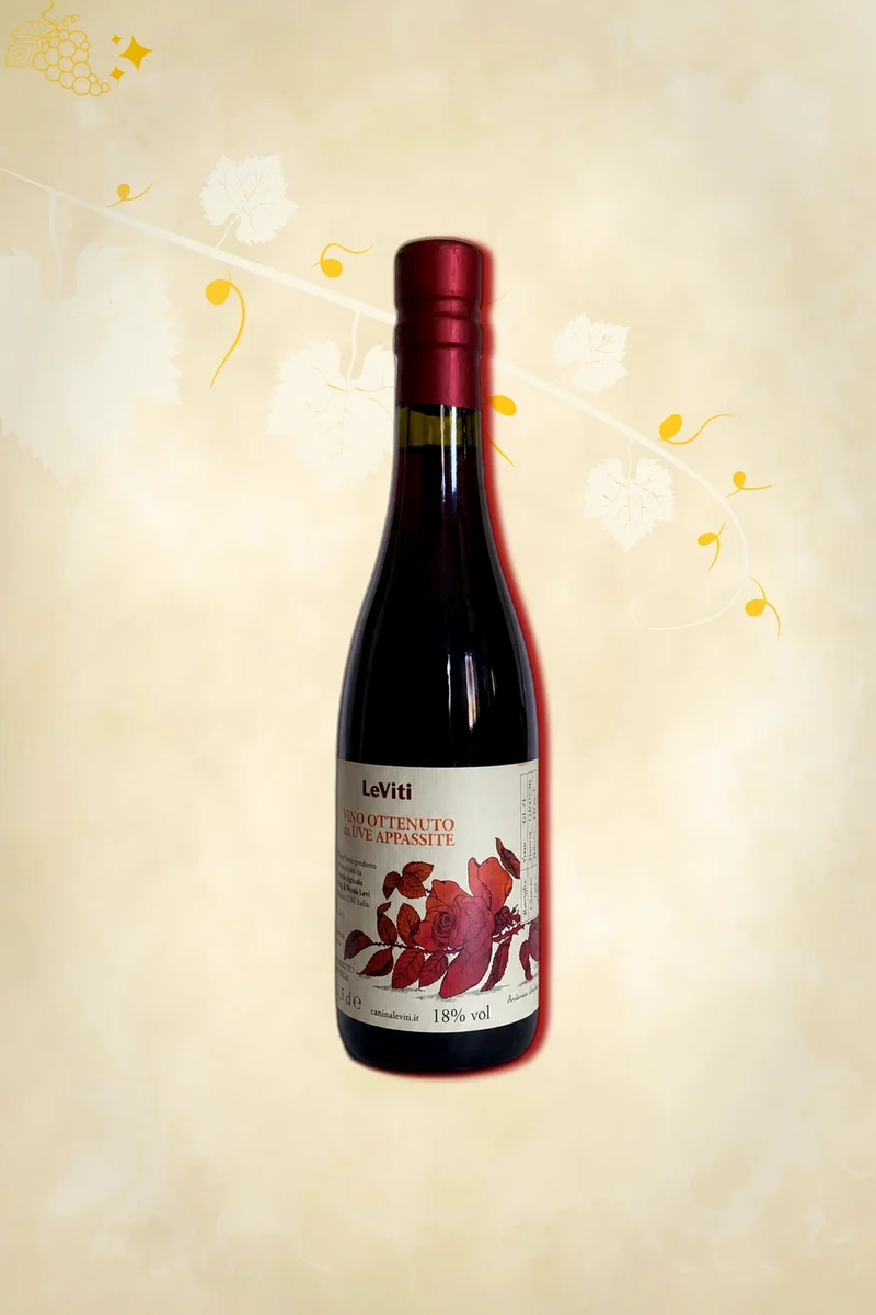LeViti - Vino Ottenuto da Uve Appassite, Halve Fles 375 ml (2016)