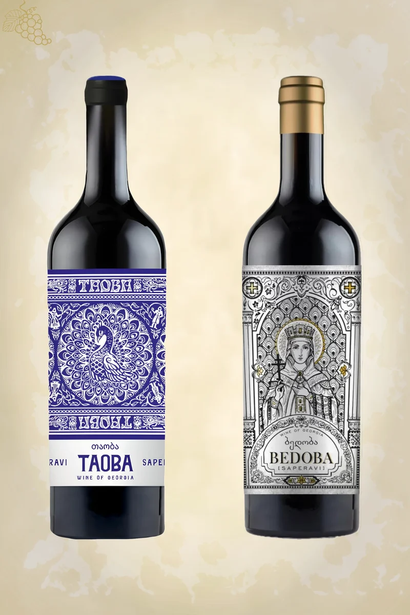 Georgische Battle - 3x Taoba Saperavi, 3x Bedoba Saperavi