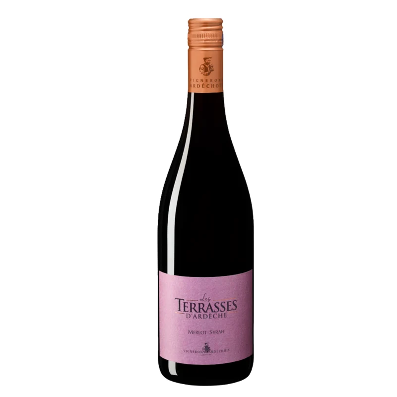Les Terrasses d’Ardèche Merlot-Syrah