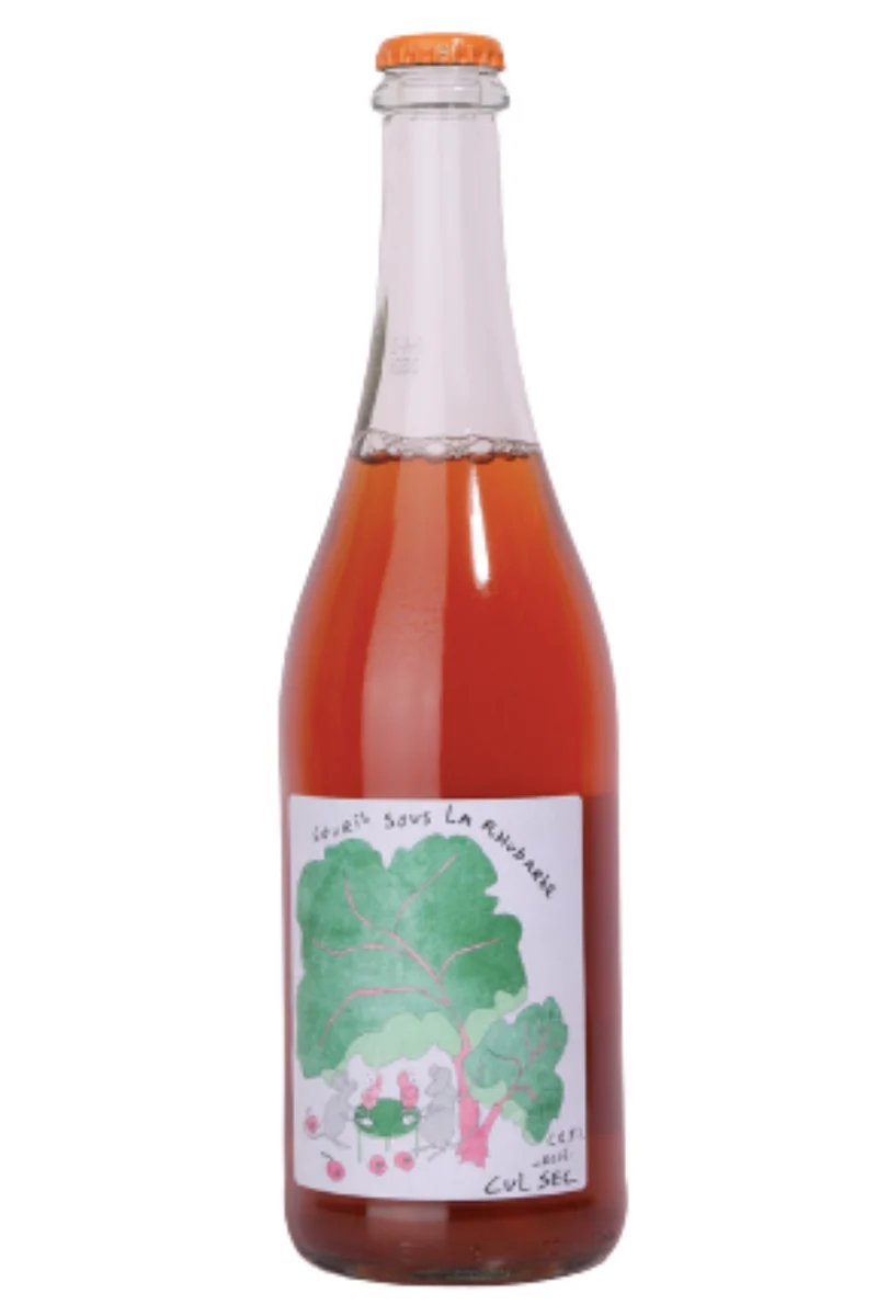 Cul Sec Souris sous la rhubarbe - rosé