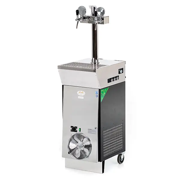 Dispensador de cerveza CWP 300 móvil de 2 grifos