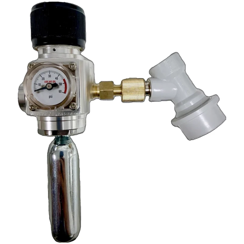 Pack cargador regulador de CO2 Corny Keg