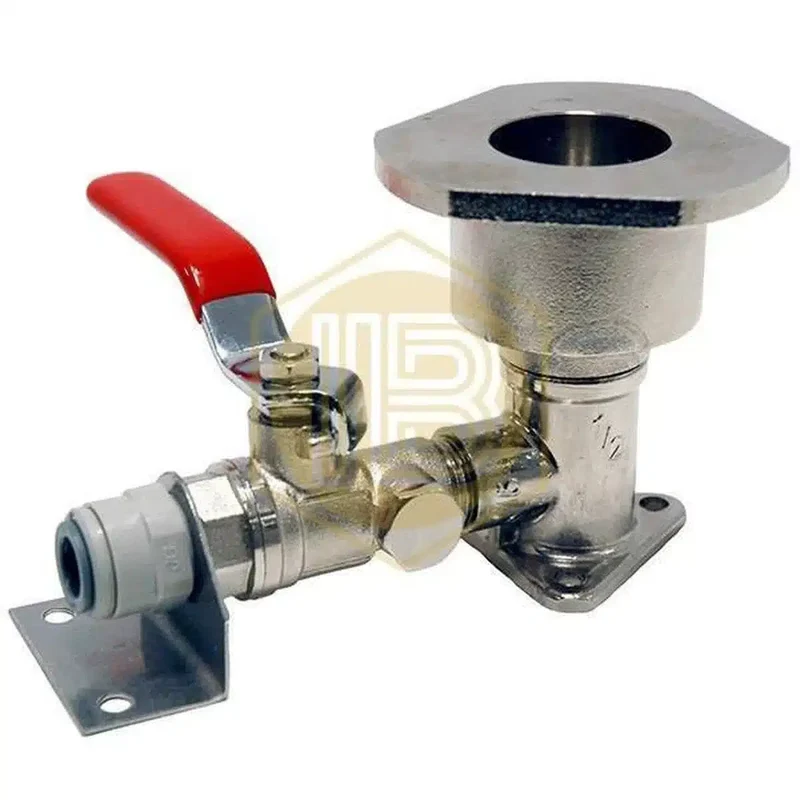 Cabezal de autolimpieza con llave KeyKeg con John Guest 3/8"