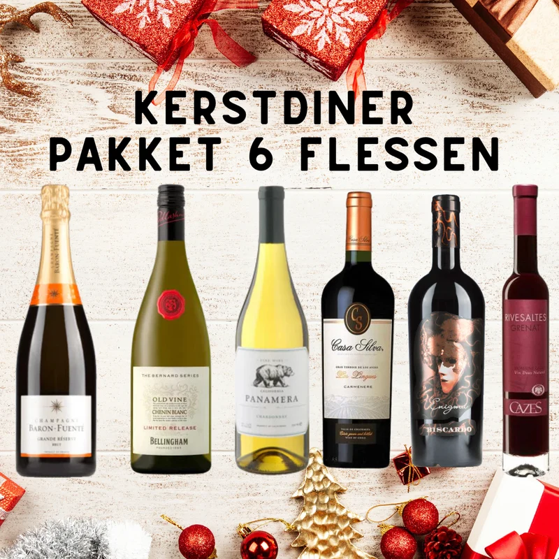 Het Kerstdiner Wijnpakket