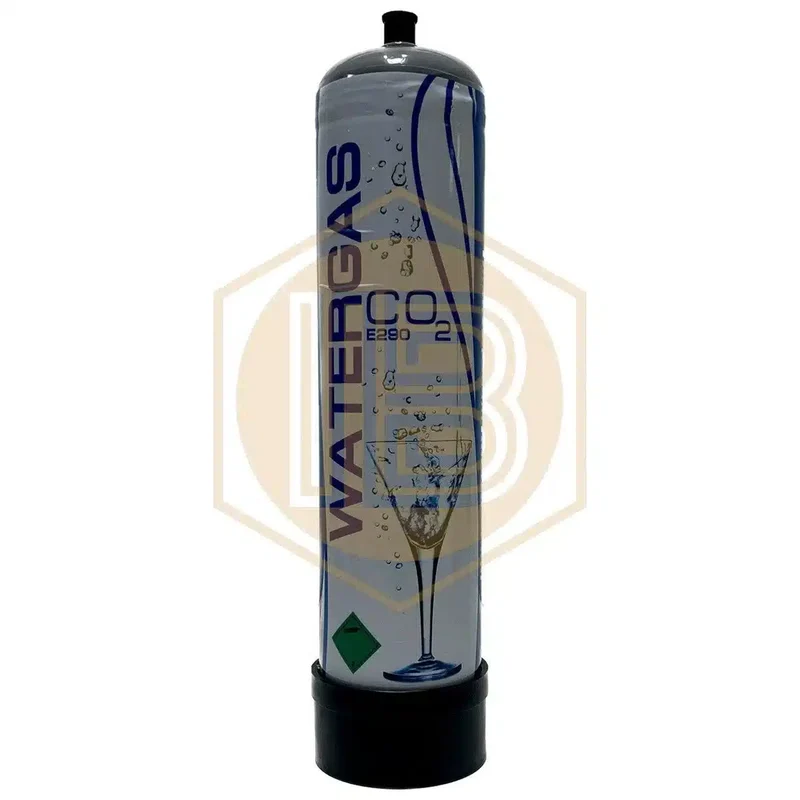Botella de CO2 gas alimentario de 600gr.