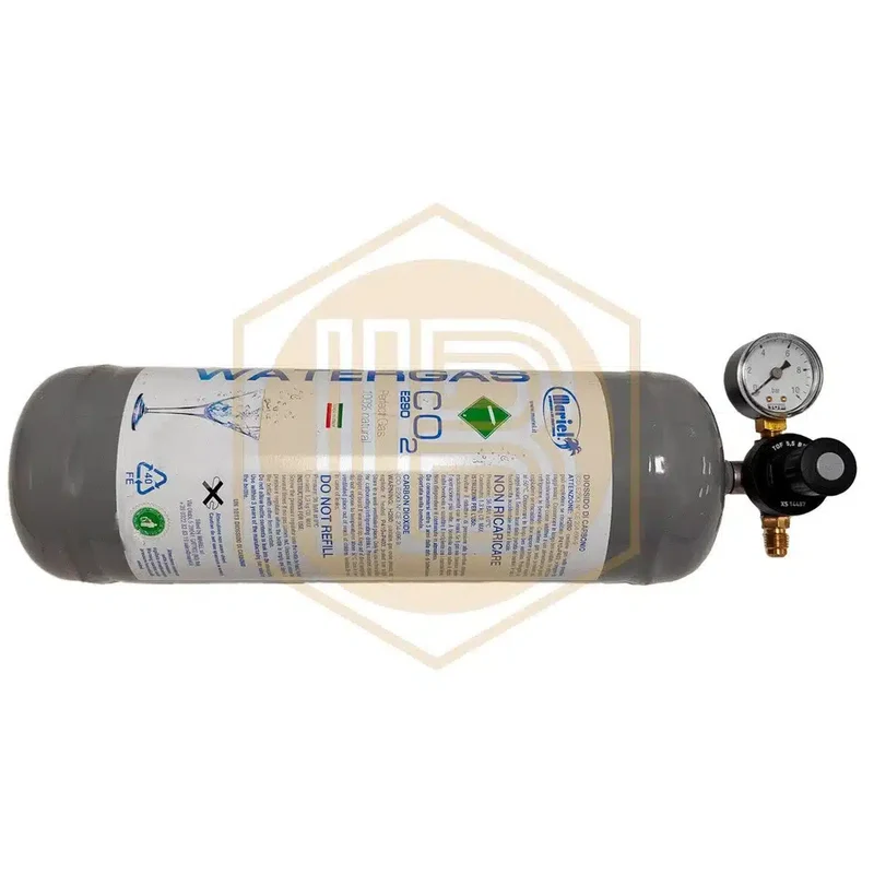 Manorreductor y botella de gas CO2 de 1300gr