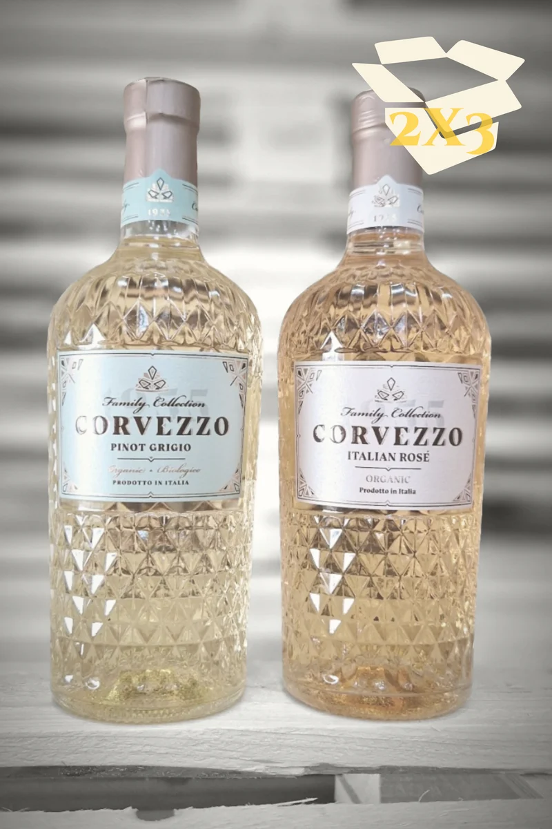 Corvezzo Mixdoos L - 3× Pinot Grigio, 3× Rosé