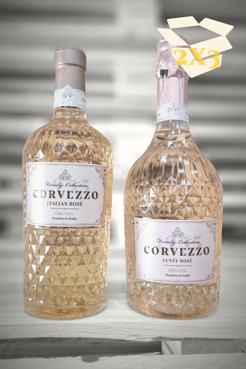 Corvezzo Mixdoos K - 3× Rosé Bubbel, 3× Rosé