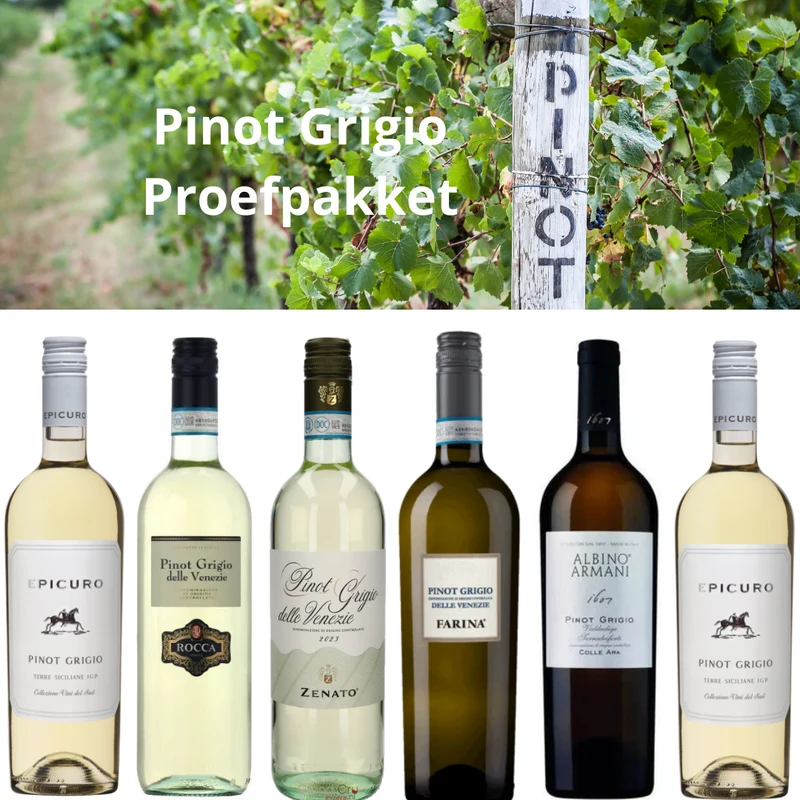 Wijnproefpakket Pinot Grigio