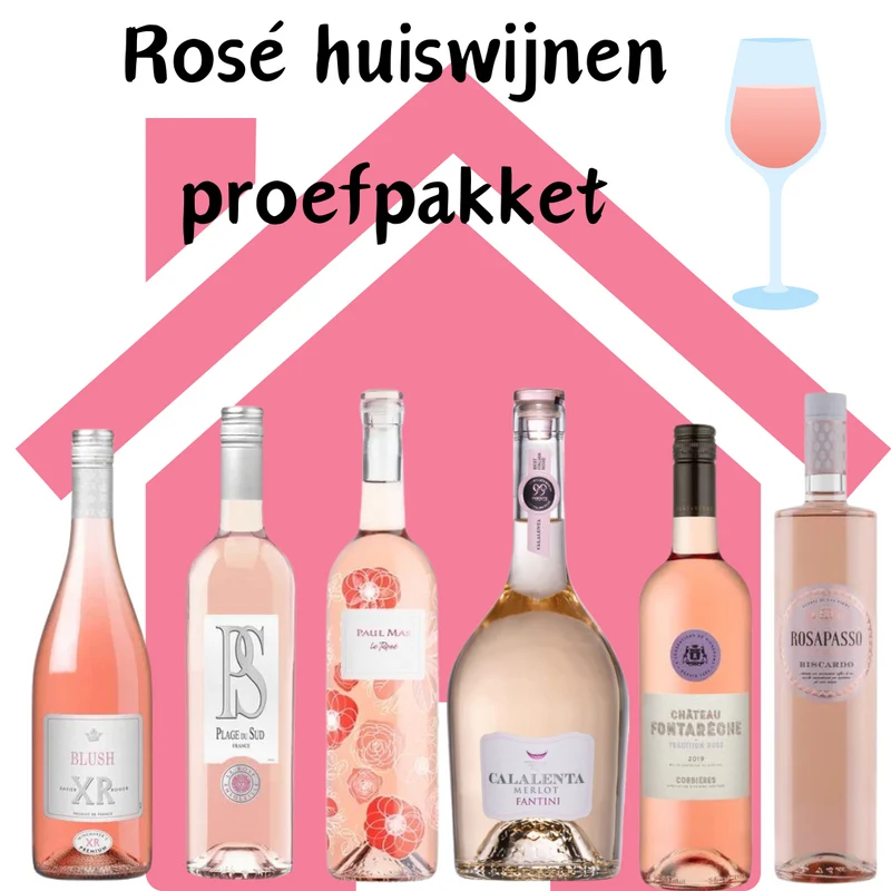 Rosé Huiswijnen Proefpakket