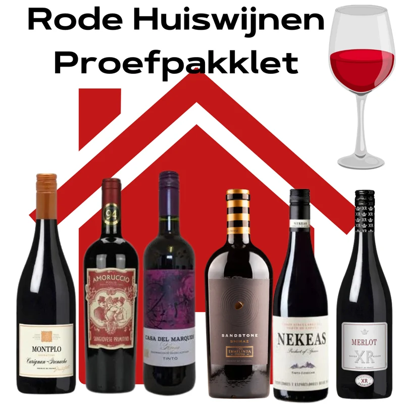 Rode Huiswijnen Proefpakket