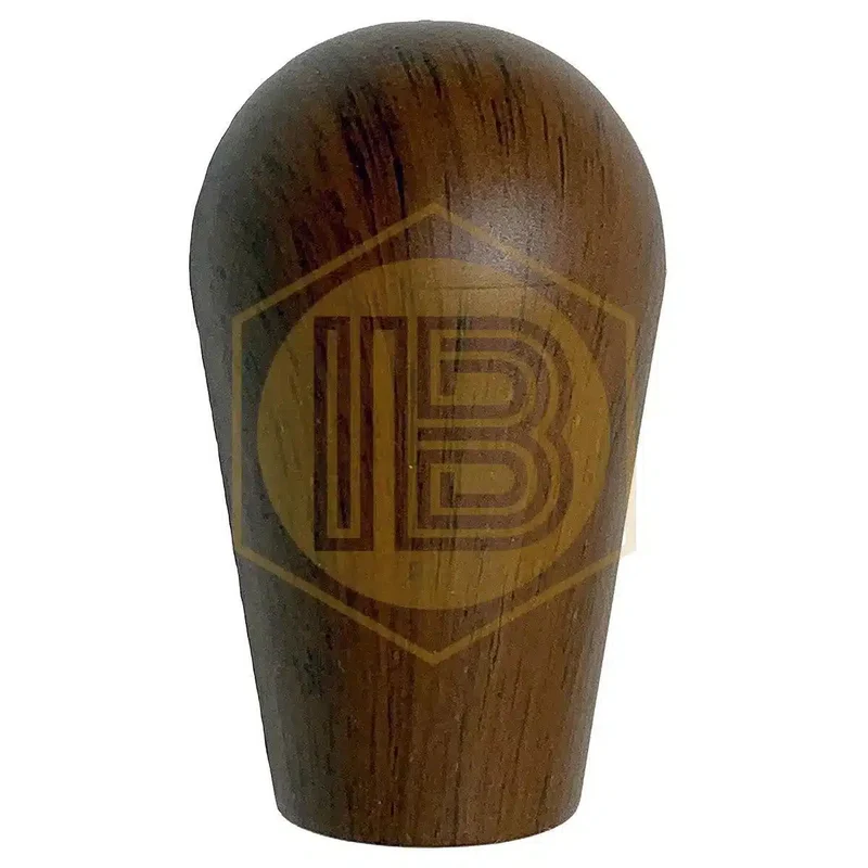Pomo de grifo de madera redondo