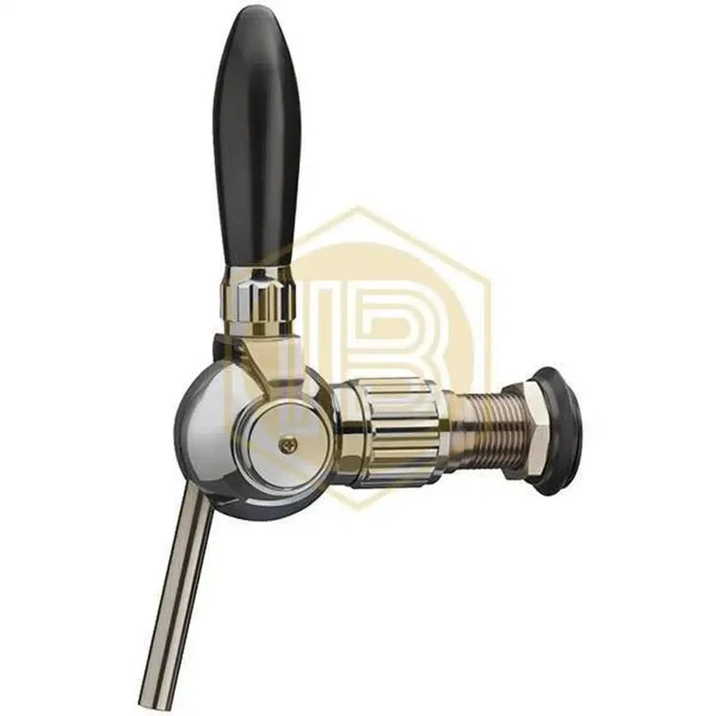 Grifo de cerveza Cosmo cromado con compensador L35