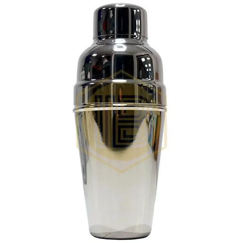 Coctelera de 3 piezas con freno de hielo 500 ml.