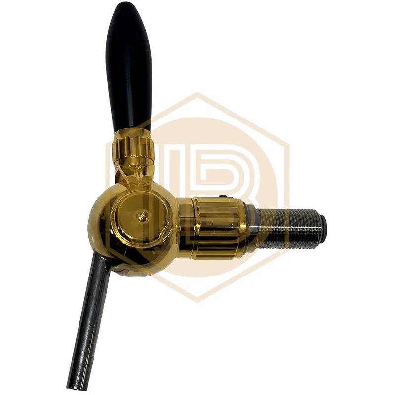 Grifo de cerveza Cosmo dorado con compensador L35