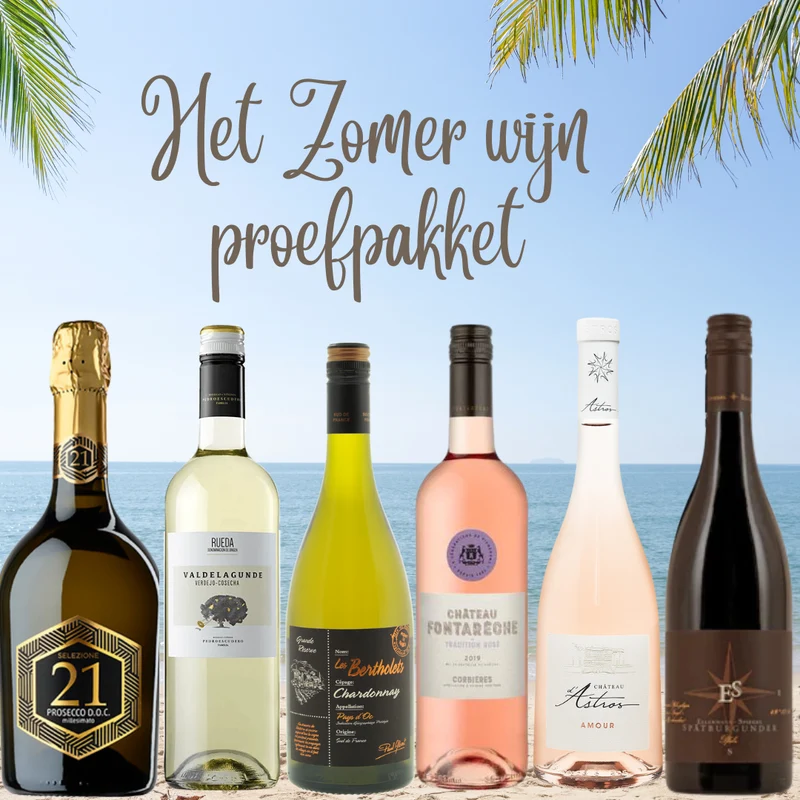 Het Zomer wijn proefpakket