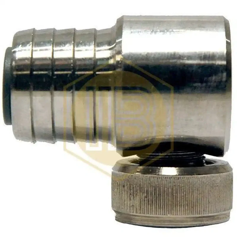 Adaptador de cabezal para tubo de cerveza y riego 3/8 x 1/2 Rosca BSP