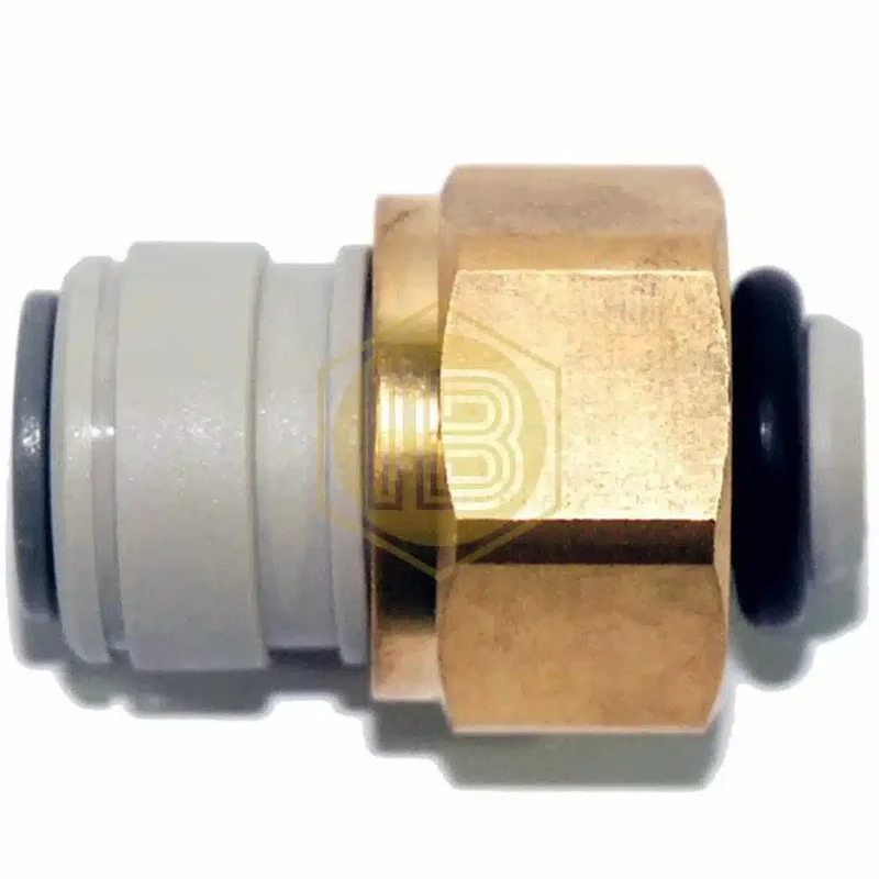 Adaptador de cabezal para cerveza 3/8 x 1/2 (Rosca latón BSP)