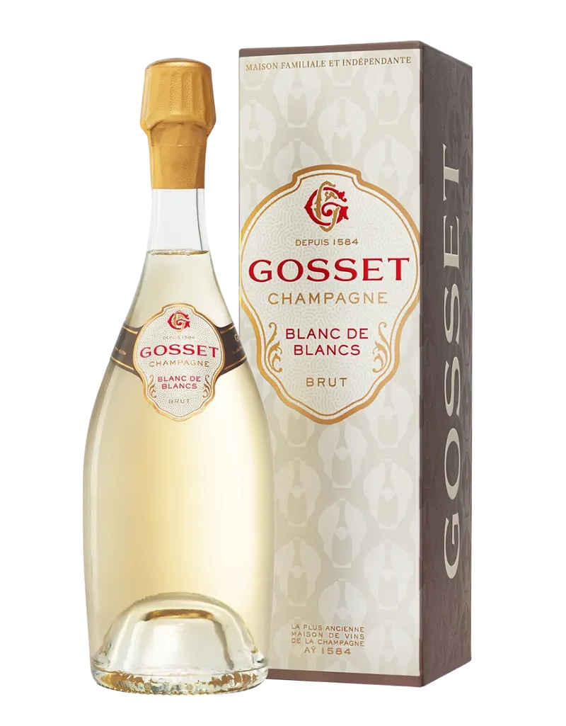 Champagne Gosset Champagne AC Grand Blanc de Blancs Brut in giftbox